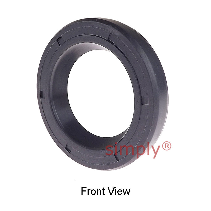 0.62x1.85x0.31 inch Nitrile Rubber Single Lip Rotary Shaft Oil Seal with Garter Spring R21 / SC