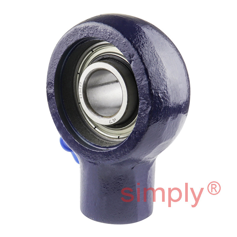 RHP SCH25 Metric Thread Cast Iron Hanger Bearing Unit and 25mm Bore Insert 89mm Outside Diameter