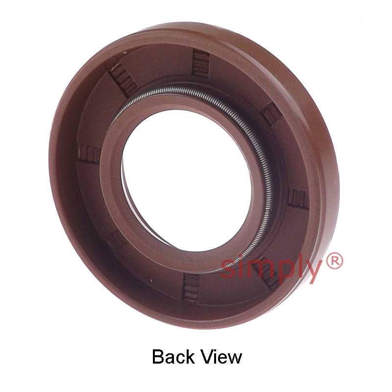 15x32x7mm SC / R21 Single Lip FKM Rubber Metric Rotary Shaft Oil Seal with Garter Spring