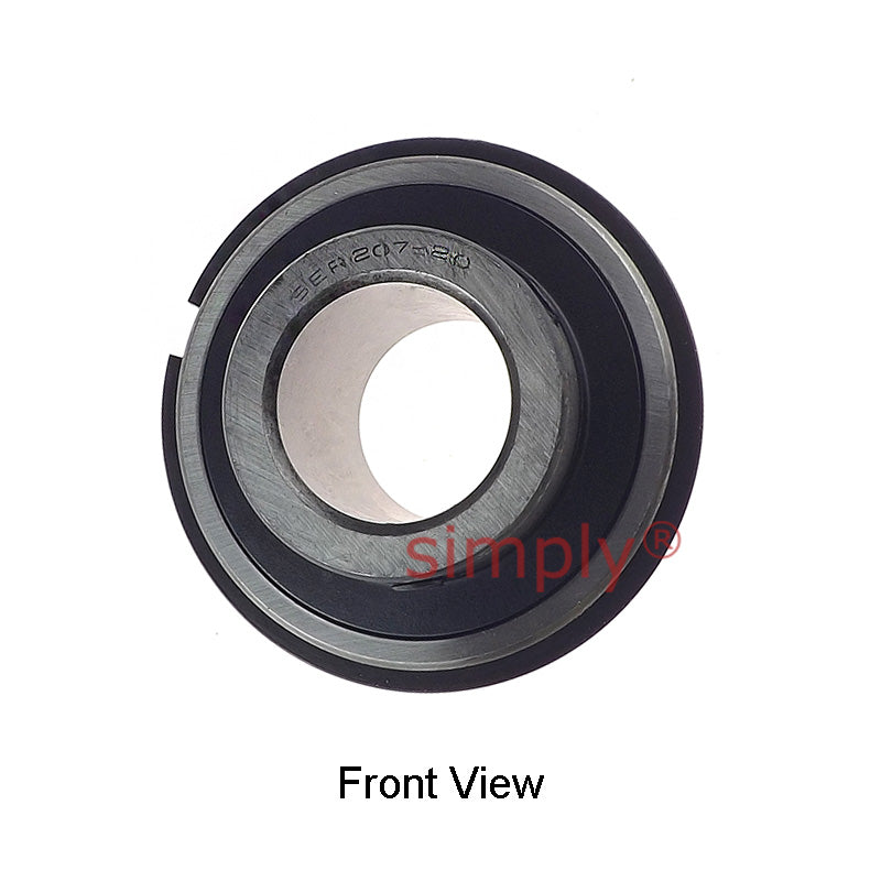 SER207-20 Imperial Bearing Insert and Snap Ring 1-1/4 inch Bore 72mm Outside Dia