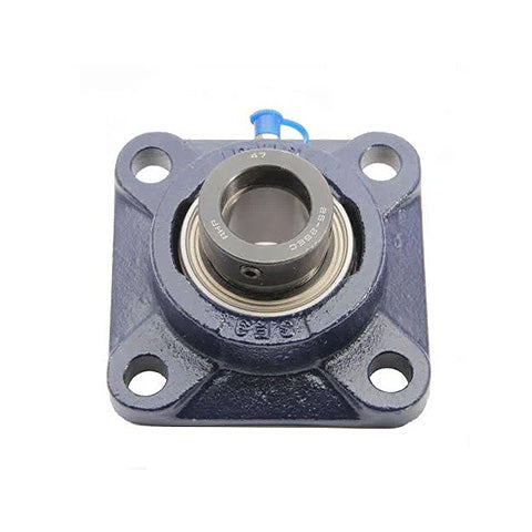 RHP SF1-15/16DEC Four Bolt Square Cast Iron Flange Housing and 1-15/16 inch Bore Eccentric Collar Full Width Insert