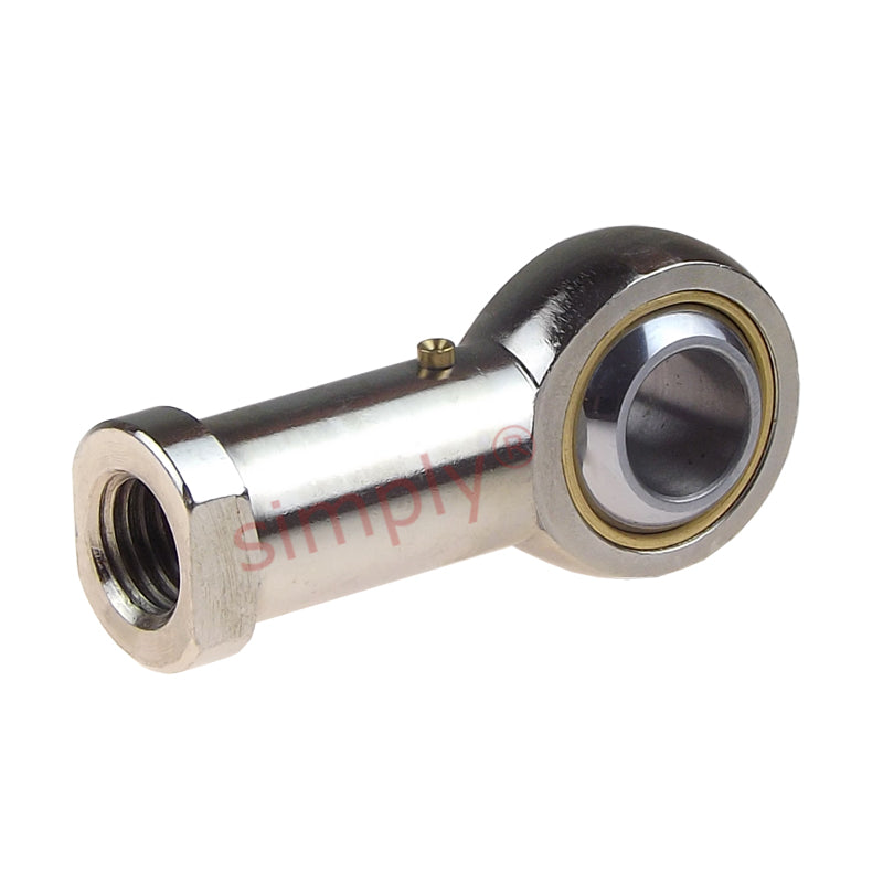 Codex SIKAC12M Right Hand Steel / Bronze Lined Plain Female Rod End M12x1.75 Thread