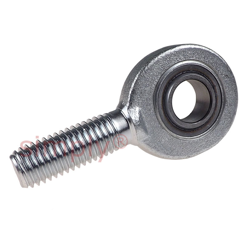 SKF SA30C Right Hand Steel / PTFE Sintered Bronze Lined Plain Male Rod End M30x2 Thread