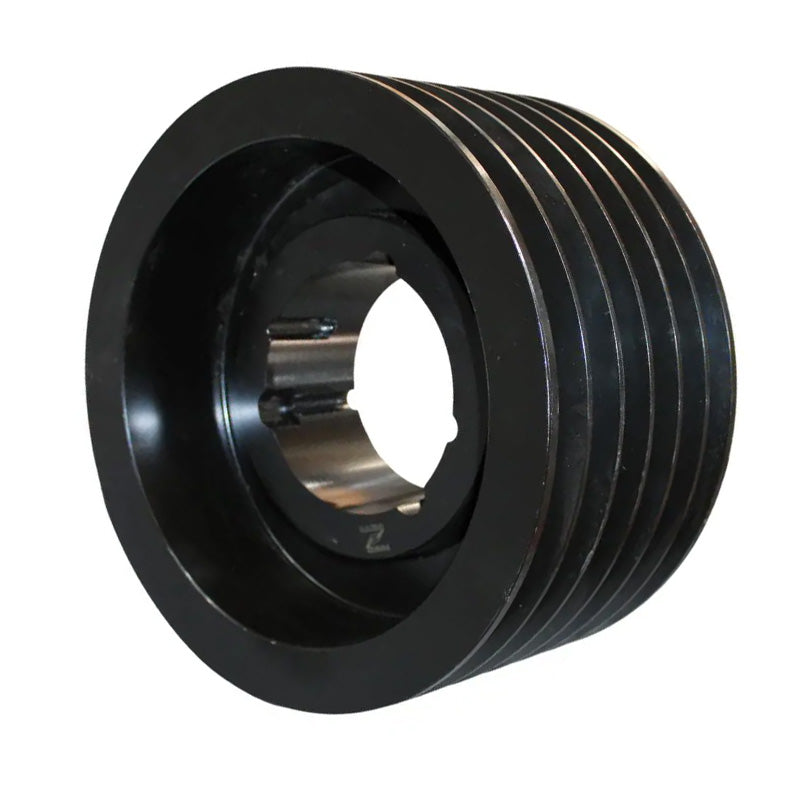 PowerDrive 450X6SPA 450mm Pitch Diameter SPA Section Tapered Locking Bush Type Pulley with 6 Grooves (Bush not Incl.) - Allow 2-3 Days