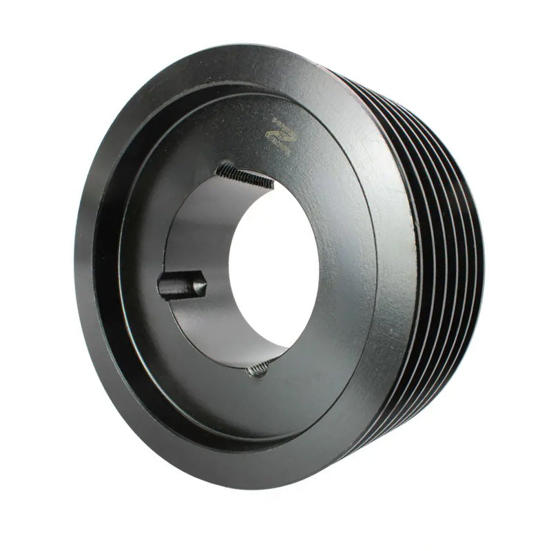 224X6SPB 224mm Pitch Diameter SPB Section Tapered Locking Bush Type Pulley with 6 Grooves (Bush not Incl.)