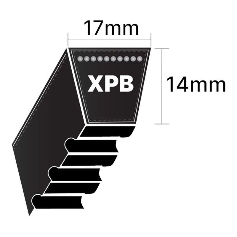 XPB5070 Pix SPBX-Section Cogged V-Belt