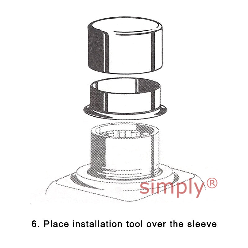 SKF CR99413 Hardened Stainless Speedi Sleeve for Shafts 104.9-105.1mm