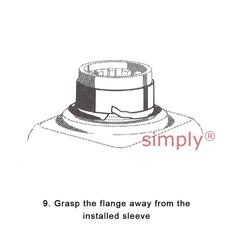 SKF CR99076 Hardened Stainless Speedi Sleeve for Shafts 19-19.1mm