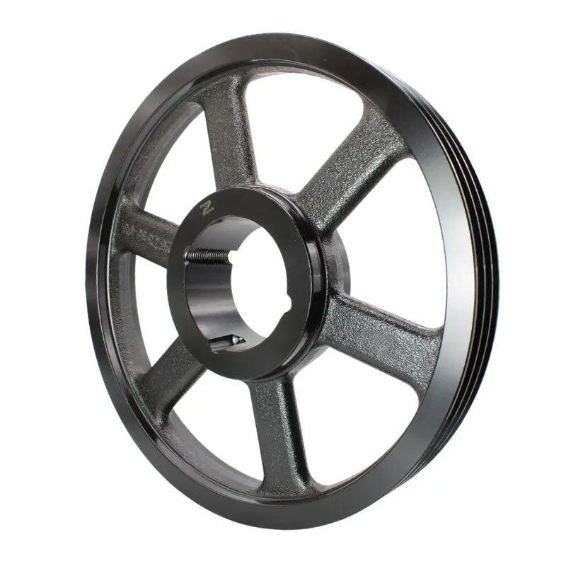 355X3SPZ 355mm Pitch Diameter SPZ Section Tapered Locking Bush Type Pulley with 3 Grooves (Bush not Incl.)