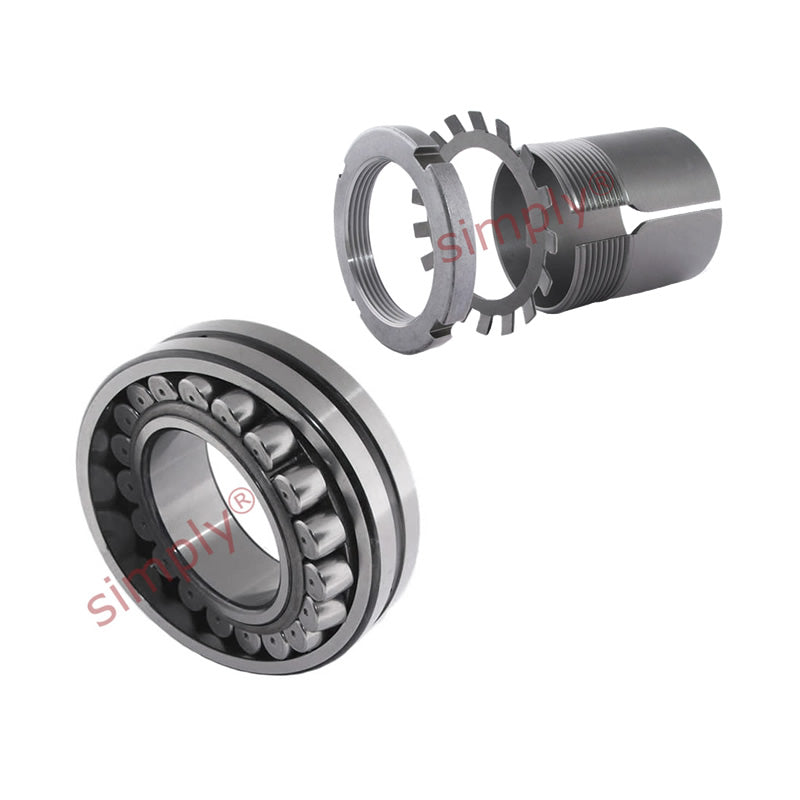 FAG 23076BKMBC3 Spherical Roller Bearing with H3076 Adapter Sleeve 360x560x135mm