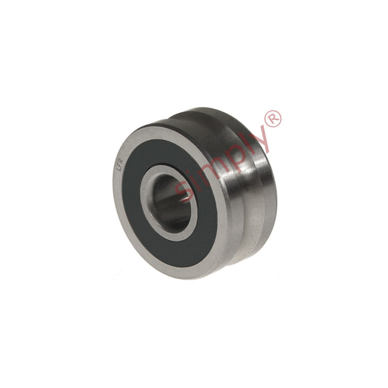 Major Brand LFR5204-162RS Yoke Type Track Roller with U Groove 20x52x20.6mm