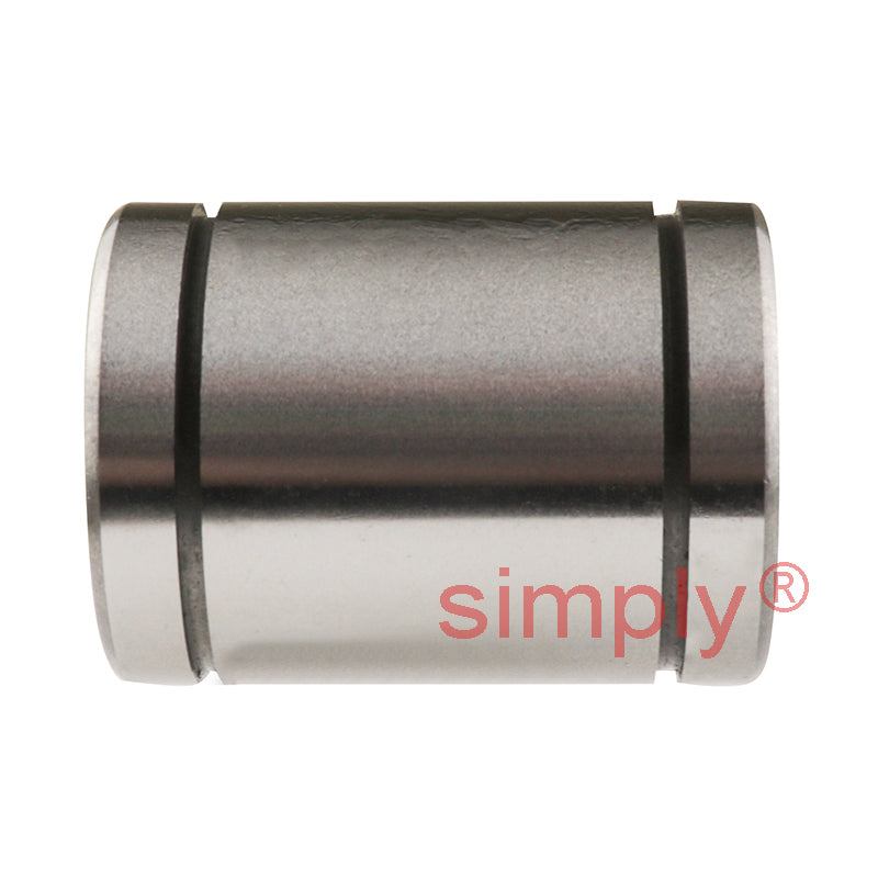 SUPER10 Imperial Closed Linear Ball Bushing with Rubber Seals 0.625x1.125x1.5 inch