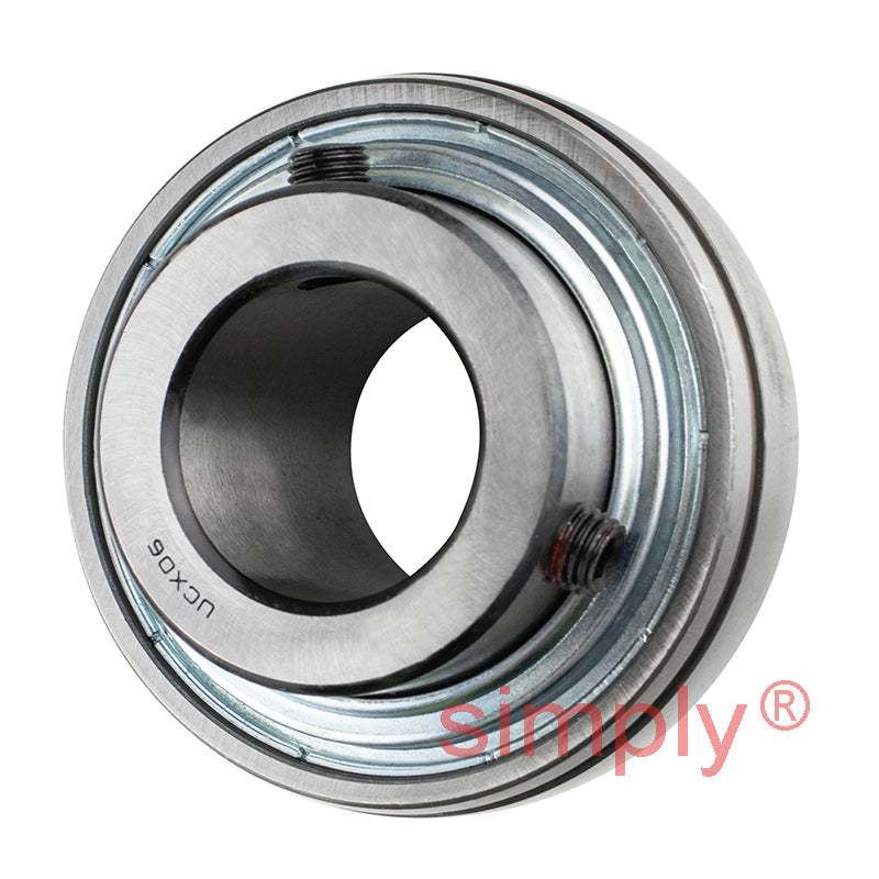 FYH T1035-30G Triple Seal Bearing Insert 30mm Bore Grub Screw Type 72mm Outside Diameter