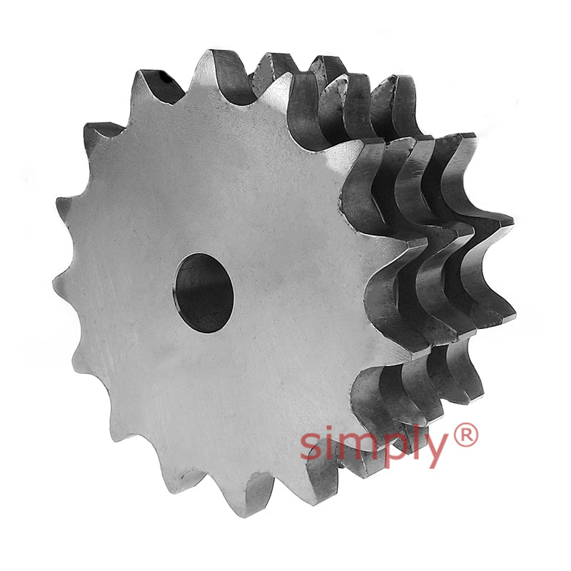 Branded 15 Tooth 06B Triplex Platewheel for 3/8 inch Pitch Chain Allow 7-10 Days
