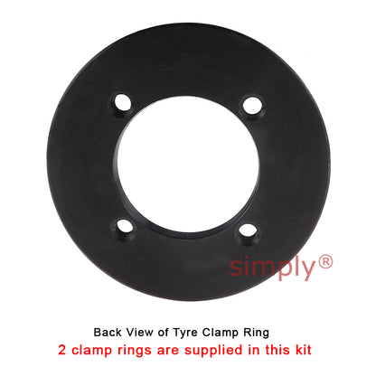 Major Brand F50H/F50F Inner/Outer Facing Taper Bores Type Tyre Drive Coupling Assembly with Natural Rubber Tyre