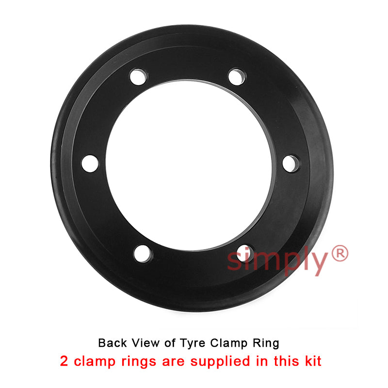 Major Branded F110F/F110F Inner Facing Taper Bores Type Tyre Drive Coupling Assembly with Natural Rubber Tyre