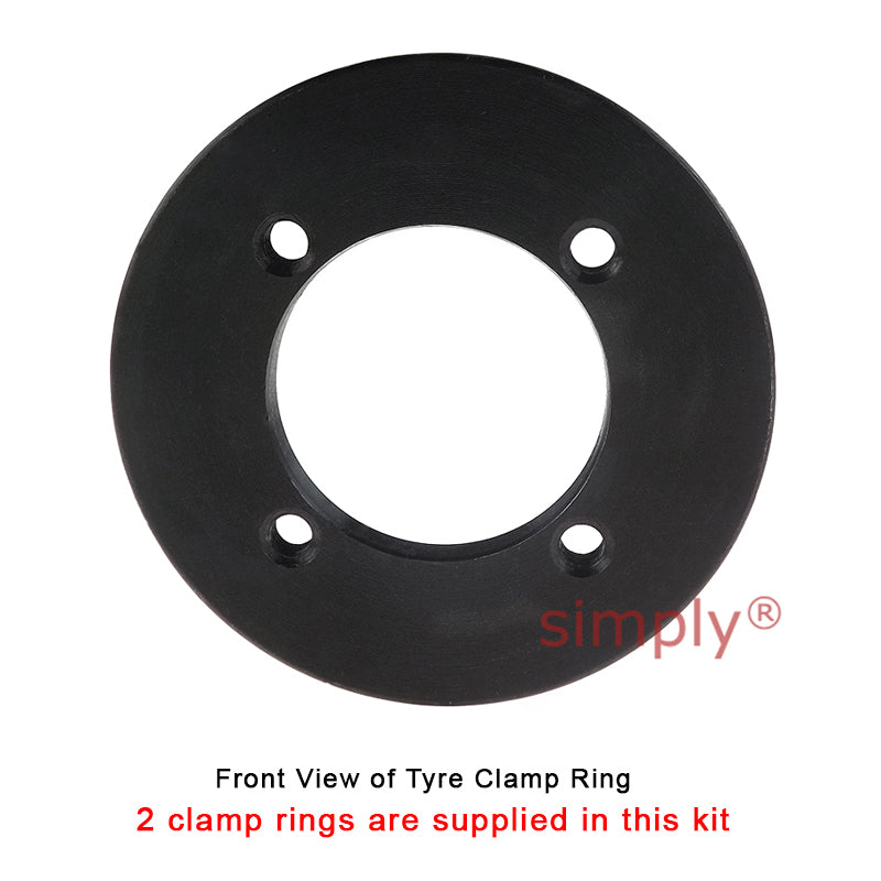 Major Brand F50H/F50F Inner/Outer Facing Taper Bores Type Tyre Drive Coupling Assembly with Natural Rubber Tyre