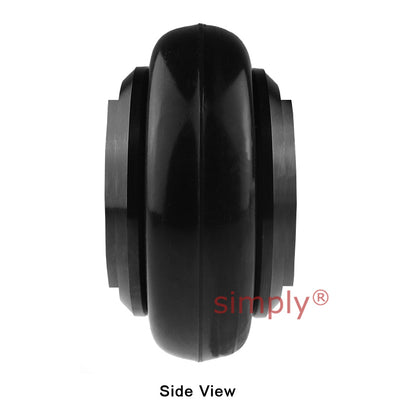 Major Brand F50H/F50F Inner/Outer Facing Taper Bores Type Tyre Drive Coupling Assembly with Natural Rubber Tyre