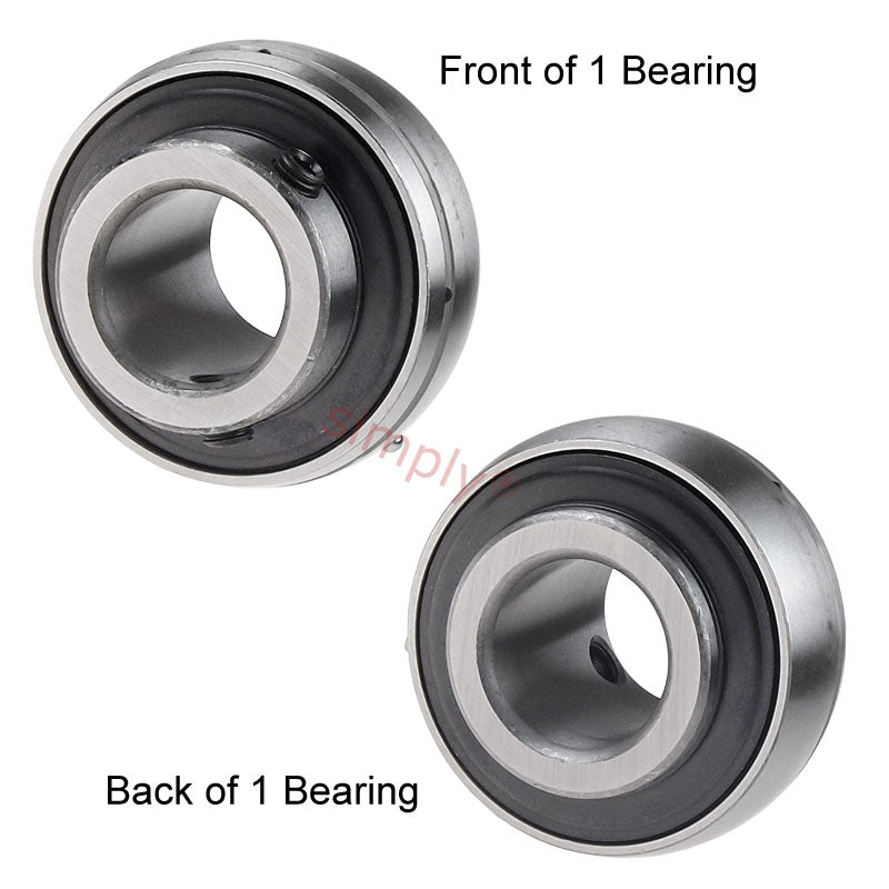UC317 Heavy Duty Metric Bearing Insert With 85mm Bore 180mm Outside Dia