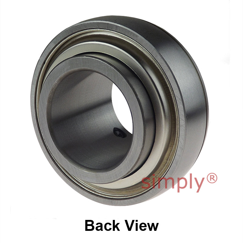 Challenge UC204 Metric Insert with Grub Screws with 20mm Bore 47mm Outside Dia and Triple Lip Seal Ideal for Agricultural and Outdoor Use