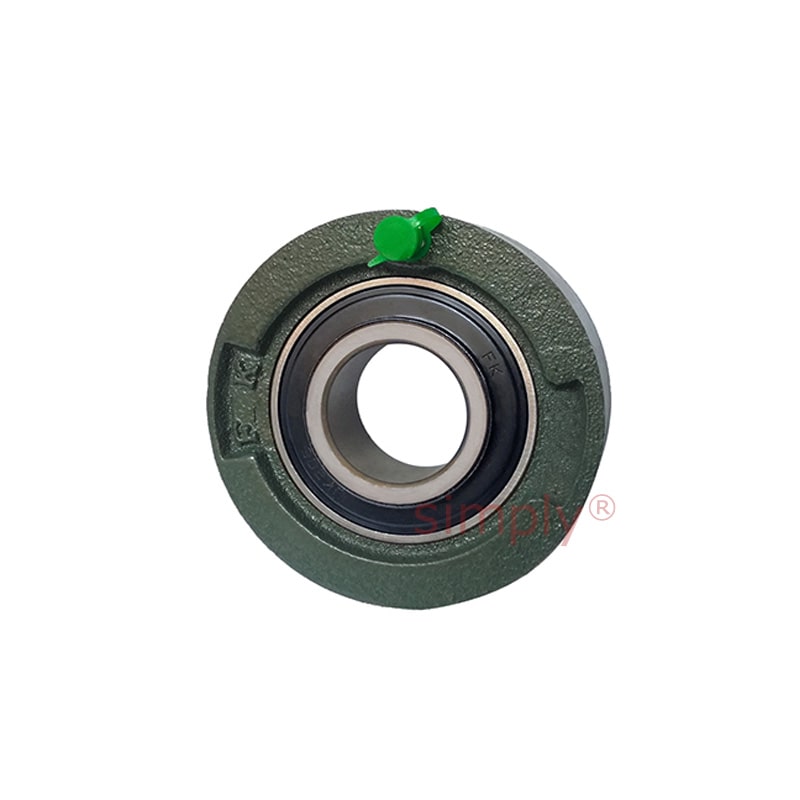 UKC213/HS2313 Imperial Cast Iron Medium Duty Cartridge Unit with Adaptor Sleeve Mounted and 2-3/8 inch Bore Insert 5.5118 inch Outside Dia