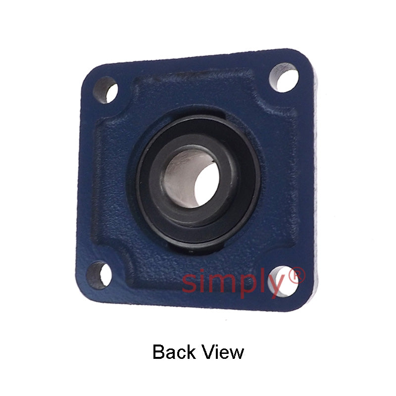 UCF205-16 Imperial Four Bolt Square Cast Iron Flange Housing with 1 inch Bore Insert