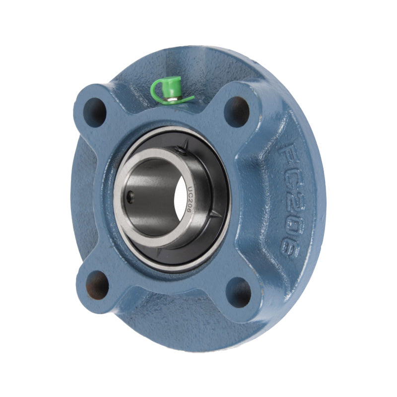 PFI UCFC232812 4 Bolt Cast Iron Round Housing Unit 35x128x40mm - Allow 2-3 Days