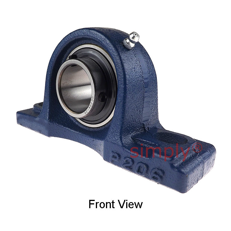 UCP206-20 Imperial Cast Iron Two Bolt Pillow / Plummer Block Housing with 1-1/4 inch Bore Insert 