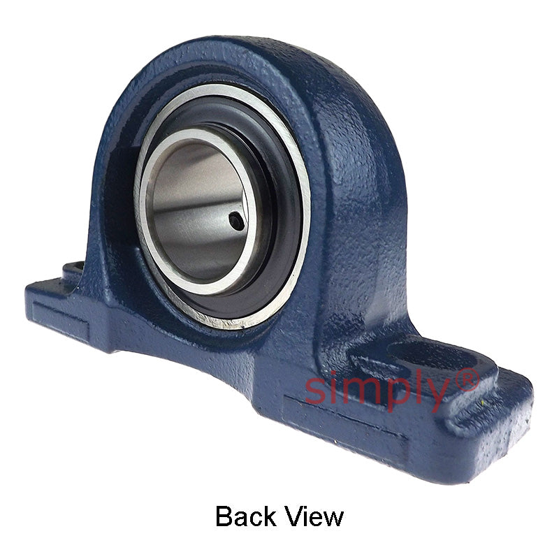 UCP207-23 Imperial Cast Iron Two Bolt Pillow / Plummer Block Housing with 1-7/16 inch Bore Insert 