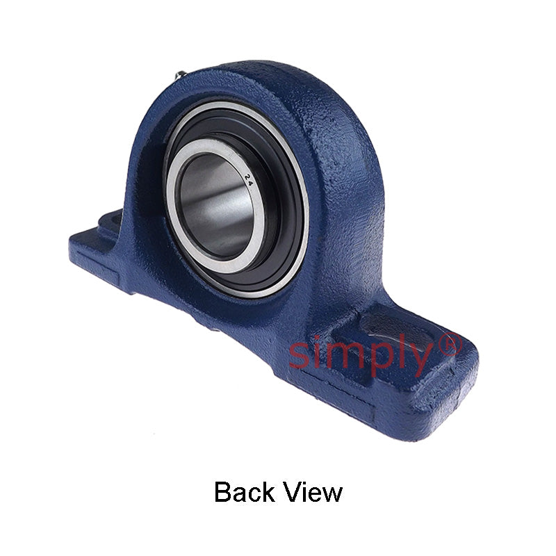 UCP208-24 Imperial Cast Iron Two Bolt Pillow / Plummer Block Housing with 1-1/2 inch Bore Insert 