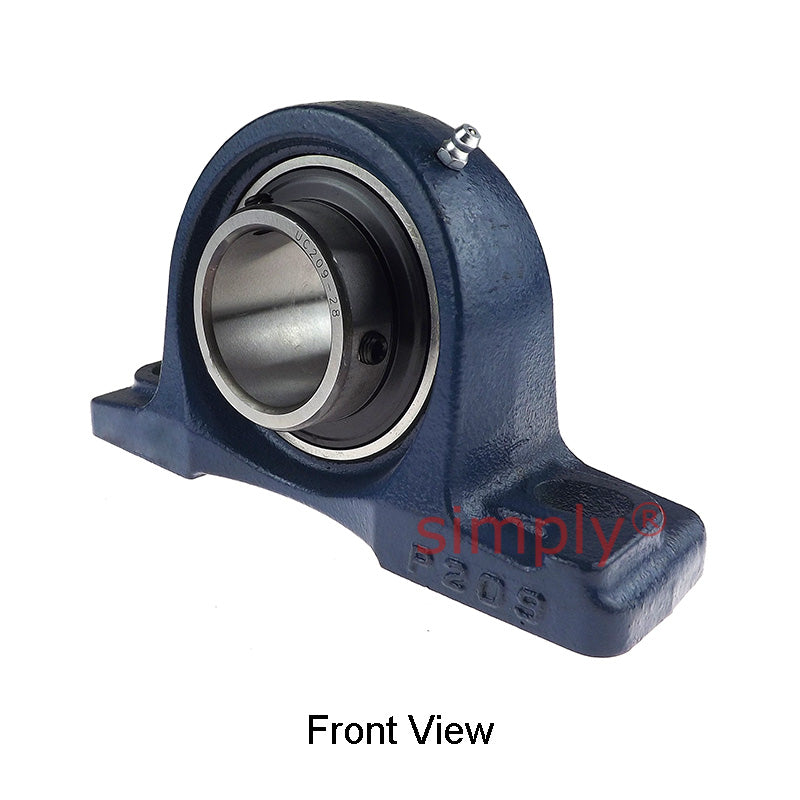 UCP209-28 Imperial Cast Iron Two Bolt Pillow / Plummer Block Housing with 1-3/4 inch Bore Insert 