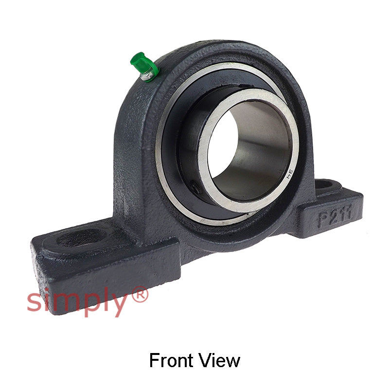 UCP211-34 Imperial Cast Iron Two Bolt Pillow / Plummer Block Housing with 2-1/8 inch Bore Insert 