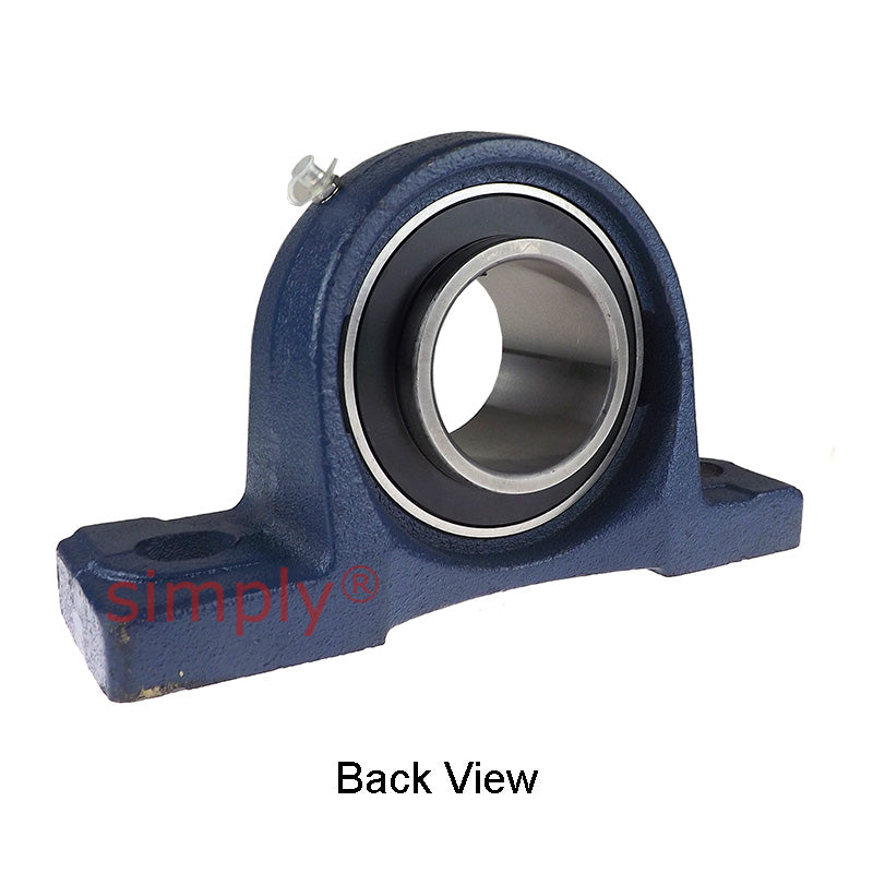 UCP212-39 Imperial Cast Iron Two Bolt Pillow / Plummer Block Housing with 2-7/16 inch Bore Insert 