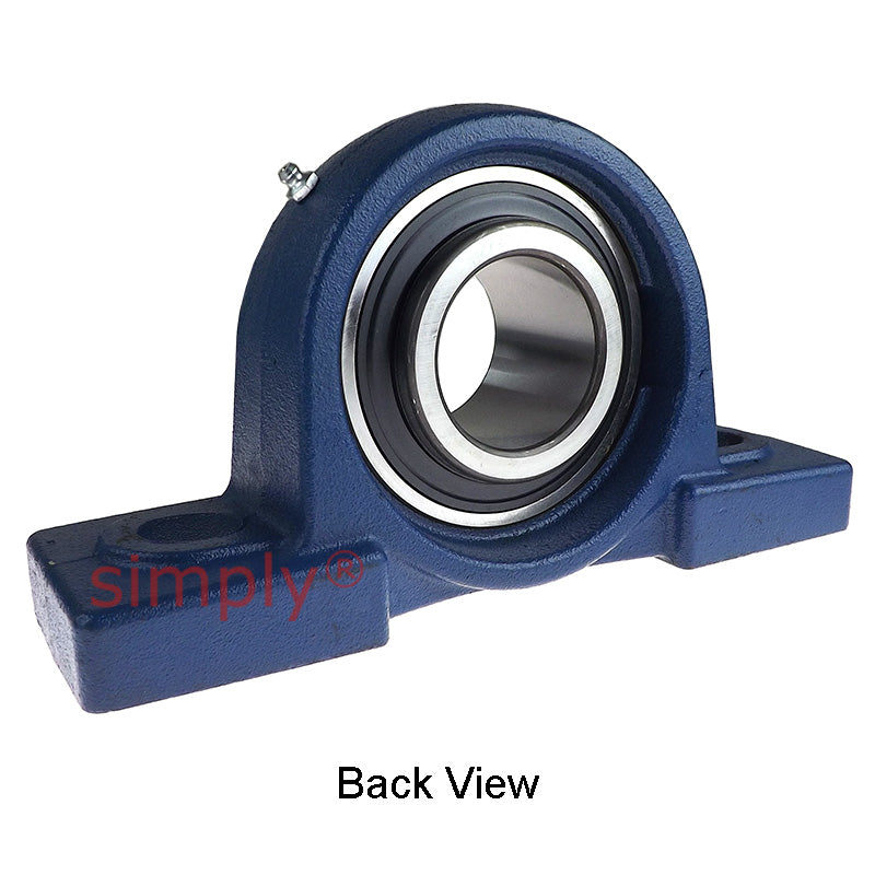 UCPX12 Metric Two Bolt Cast Iron Pillow / Plummer Block Housing with 60mm Bore Insert