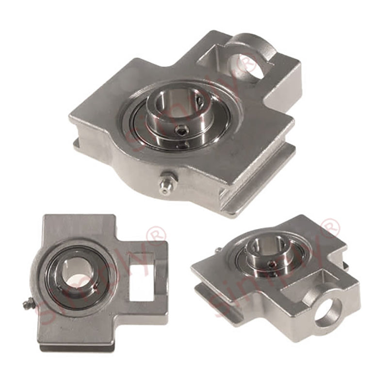SSUCT205 Metric Stainless Steel Take Up Unit Housing with 25mm Bore Stainless Insert