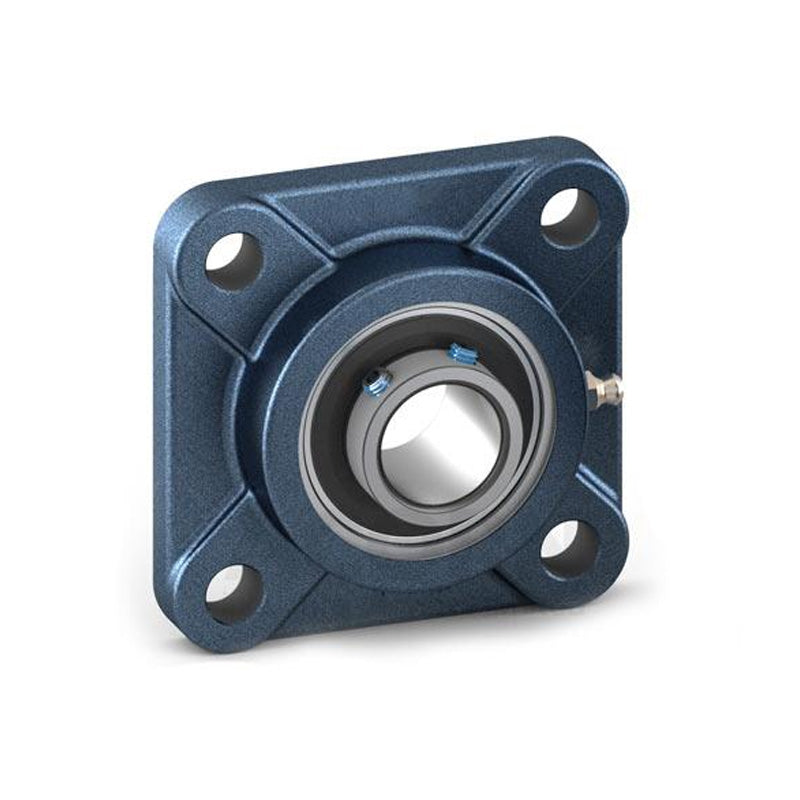 UKF322/HA2322 Imperial Four Bolt Square Cast Iron Housing Insert and Adaptor Sleeve Fits 3-15/16 inch Shaft