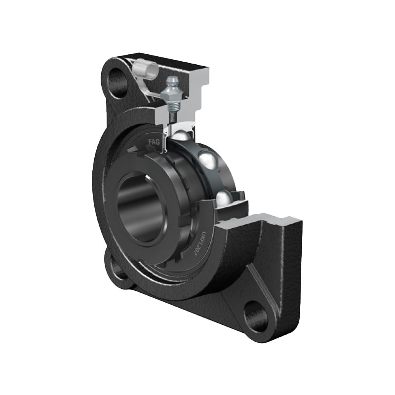 FAG UKF207-J7 Flanged Housing Unit - Allow 1-2 Days - Contact Us For Faster Delivery