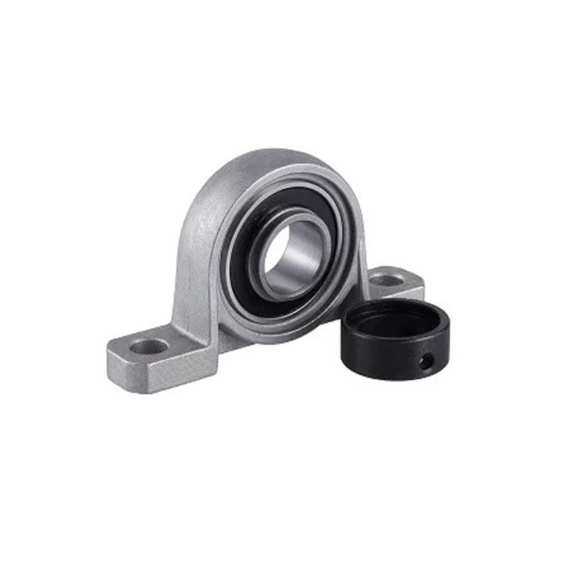 UP000 2 Bolt Aluminium Pillow Block with 10mm Bore Eccentric Collar Insert