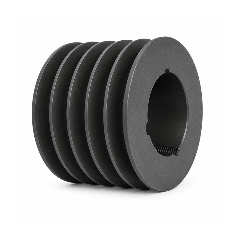 PowerDrive 190X5SPZ 190mm Pitch Diameter SPZ Section Tapered Locking Bush Type Pulley with 5 Grooves (Bush not Incl.) - Allow 2-3 Days