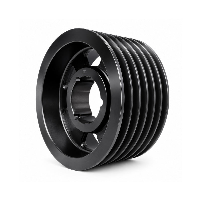 PowerDrive 95X6SPZ 95mm Pitch Diameter SPZ Section Tapered Locking Bush Type Pulley with 6 Grooves (Bush not Incl.) - Allow 2-3 Days