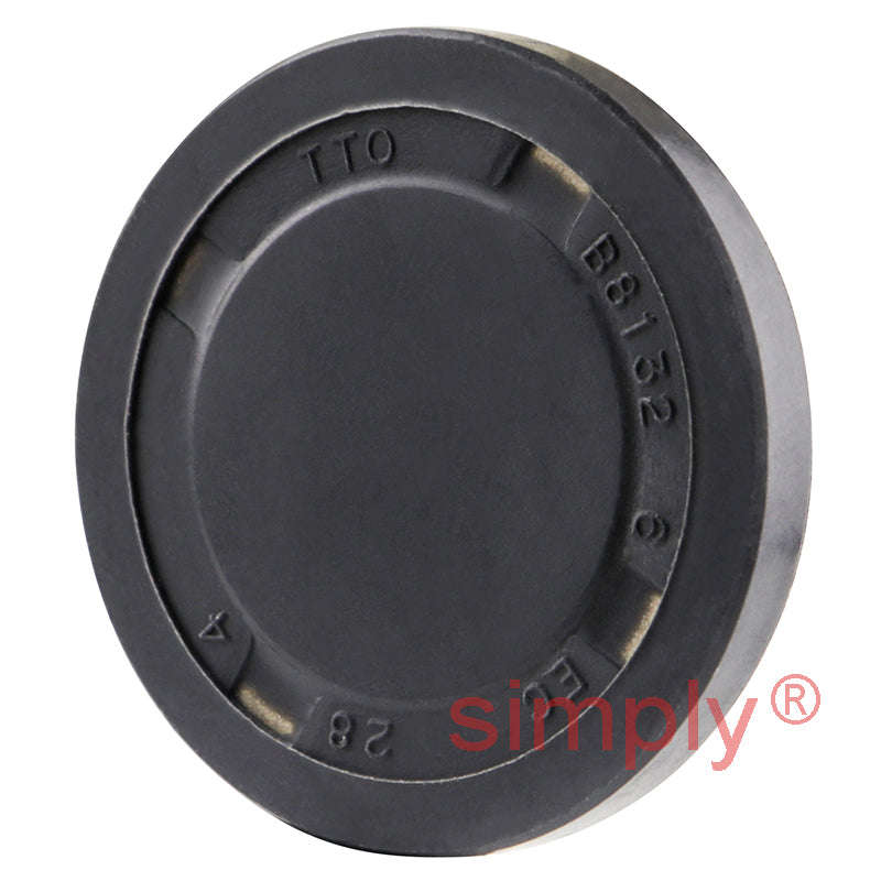 EC28x4 Nitrile Rubber End Cap Seal 28mm Outside Diameter 4mm Width