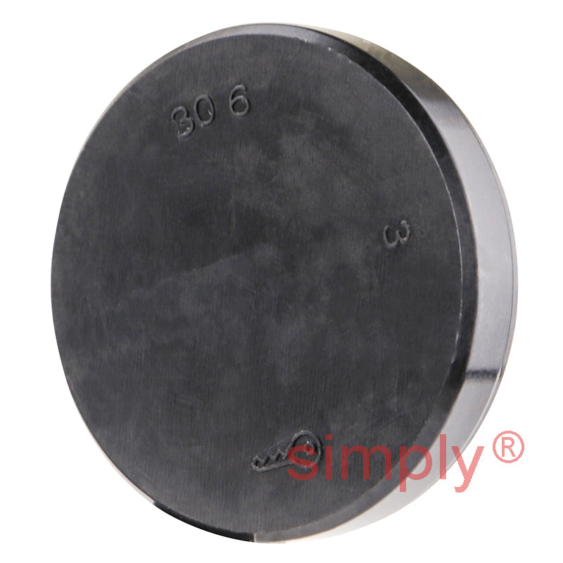 EC30X6 Nitrile Rubber End Cap Seal 30mm Outside Diameter 6mm Width