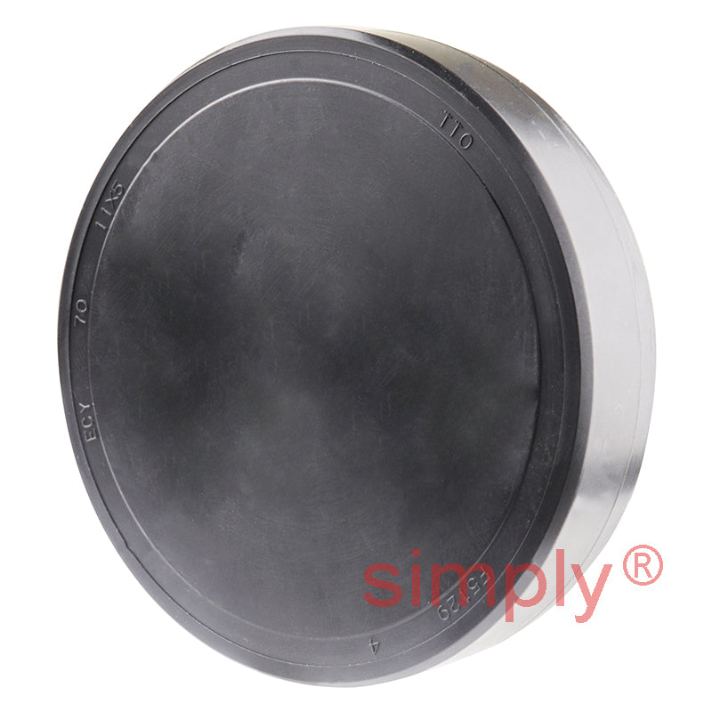 ECY70x11/5mm Nitrile Rubber End Cap Seal 70mm Outside Diameter 16mm Width