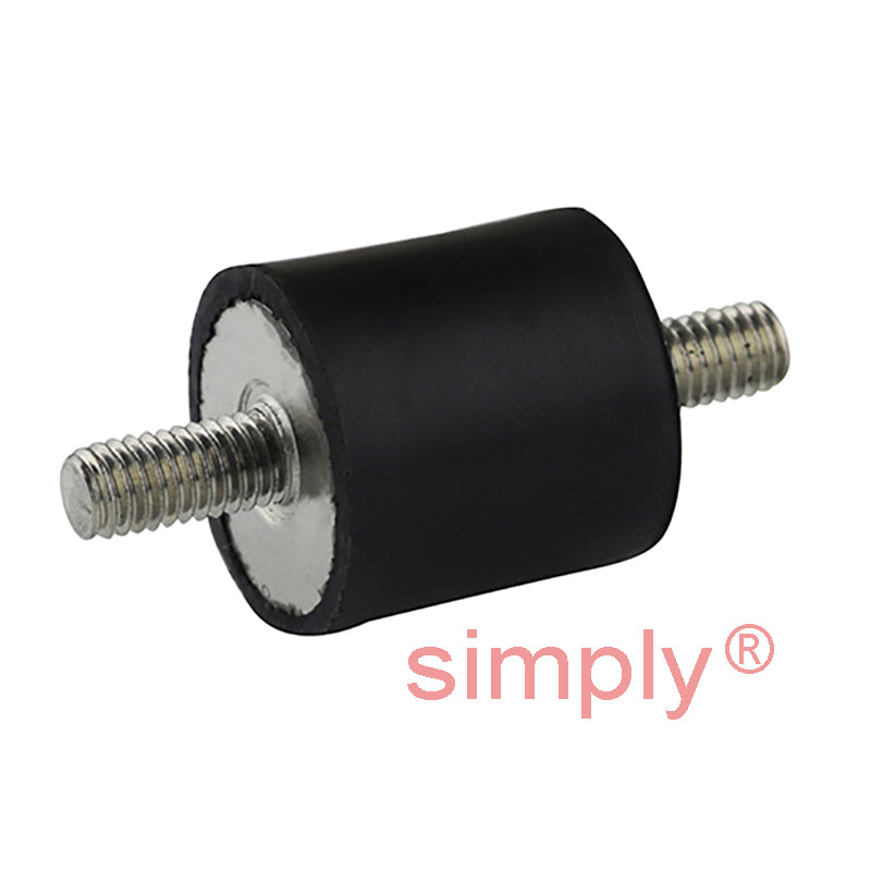 High-Performance Male/Male Anti-Vibration Bobbin 50x25mm M10 Threads