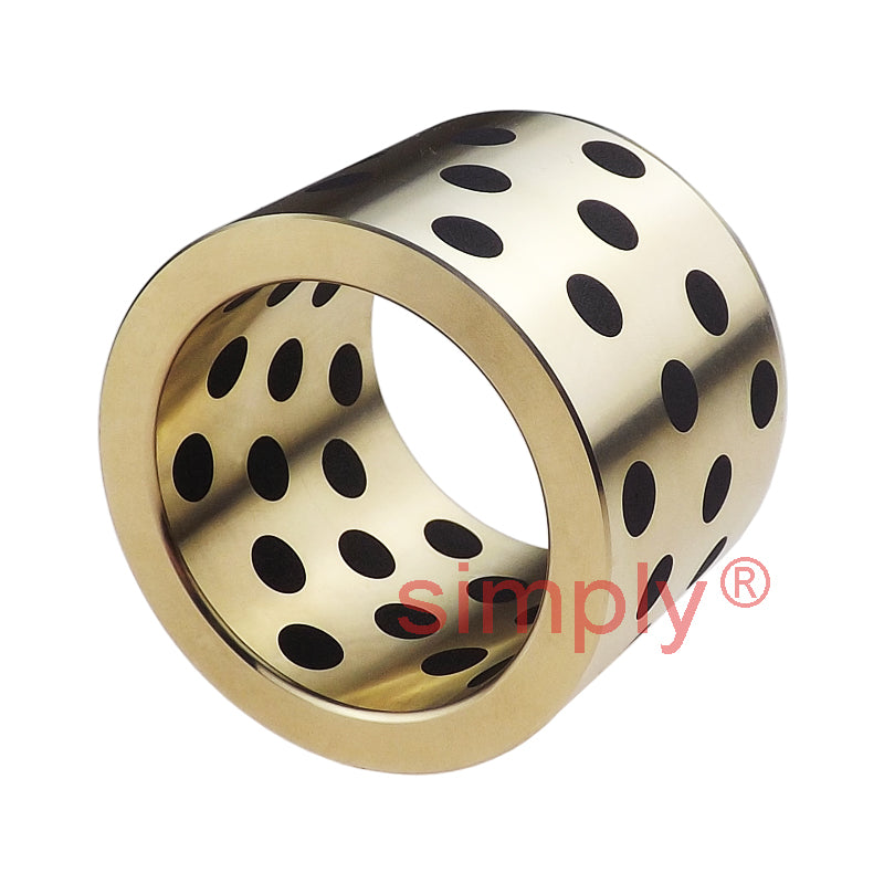 WMO162225 Plain Oilless Bronze Bush 16x22x25mm