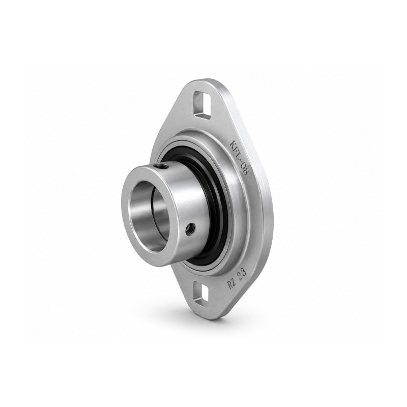 SKF PFT25WF Pressed Steel Oval Housing with Eccentric Locking Collar 30mm Insert 