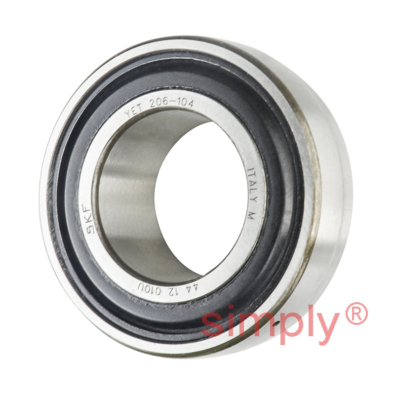 SKF YET206-104 Eccentric Locking Collar Type Bearing Insert 1-1/4 inch Bore 62mm Outside Diameter