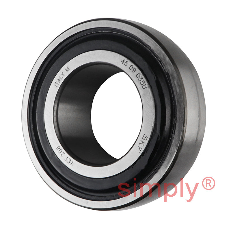 SKF YET208 Eccentric Locking Collar Bearing Insert with 40mm Bore 80mm Outside Diameter