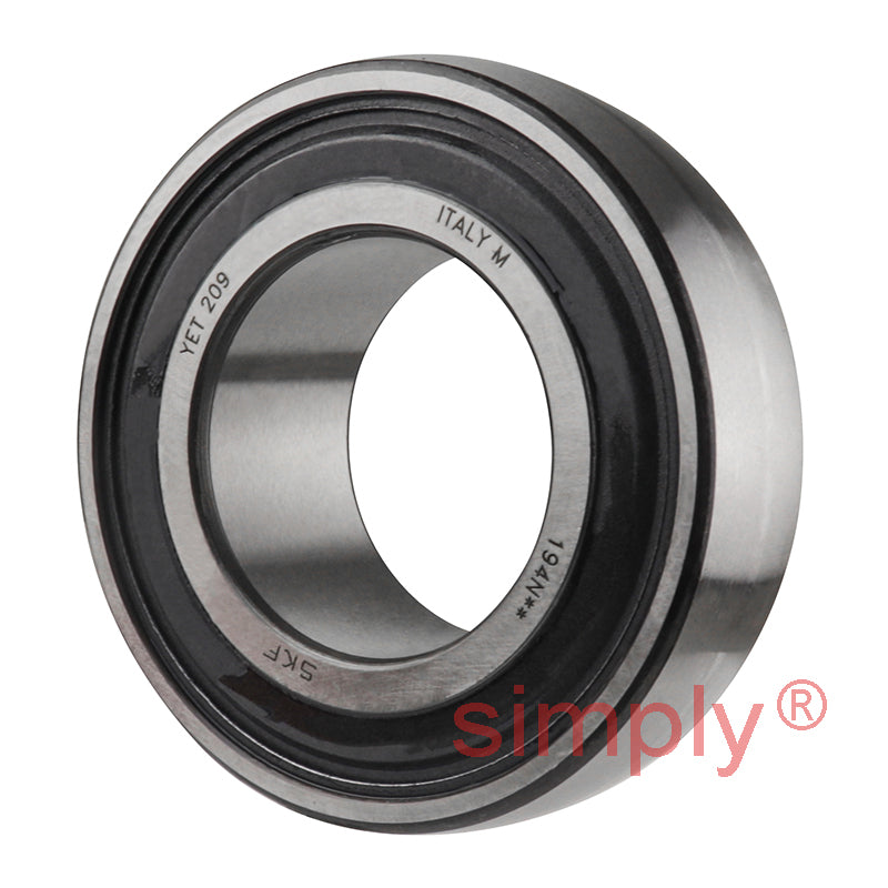 SKF YET209 Eccentric Locking Collar Bearing Insert with 45mm Bore 85mm Outside Diameter