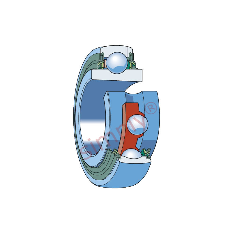 SKF YSA211-2FK Tapered Bearing Insert 1-15/16 inch with HA2311 Adaptor Sleeve 100mm Outside Diameter